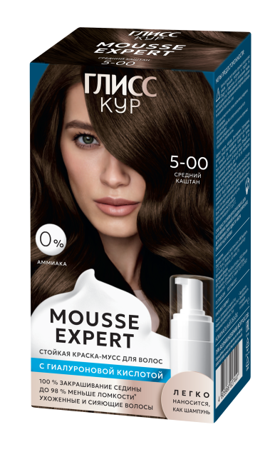 Средний каштан 5-00